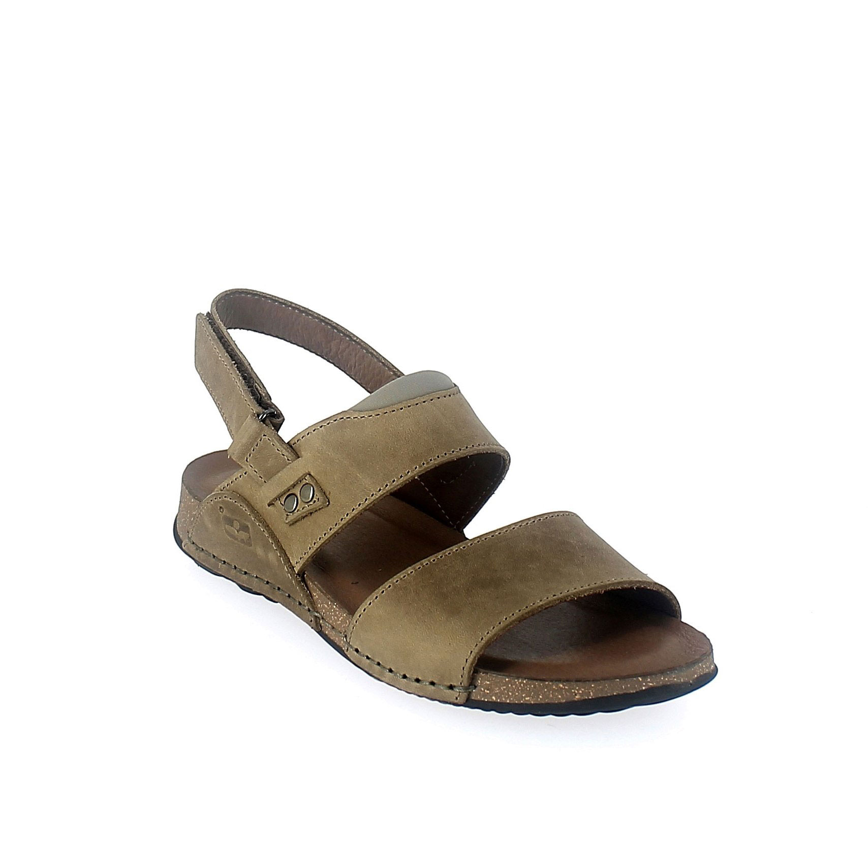 "Linea natural" Sandalo estivo donna suola effetto sughero "Linea natural" Sandalo estivo donna suola effetto sughero