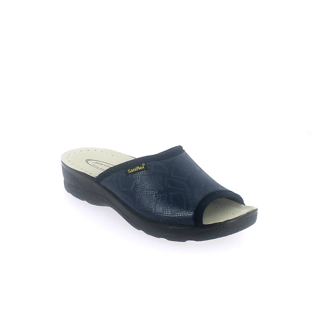 Art. 80928-10 Summer comfort  slipper for women with STRETCH upper. Padded insole. Wide fit