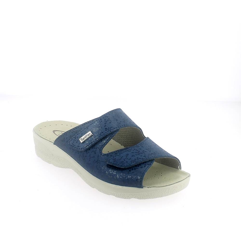 Art. 83223-10 Summer comfort  slipper for women. Upper with velcro fastener. Padded insole. Wide fit