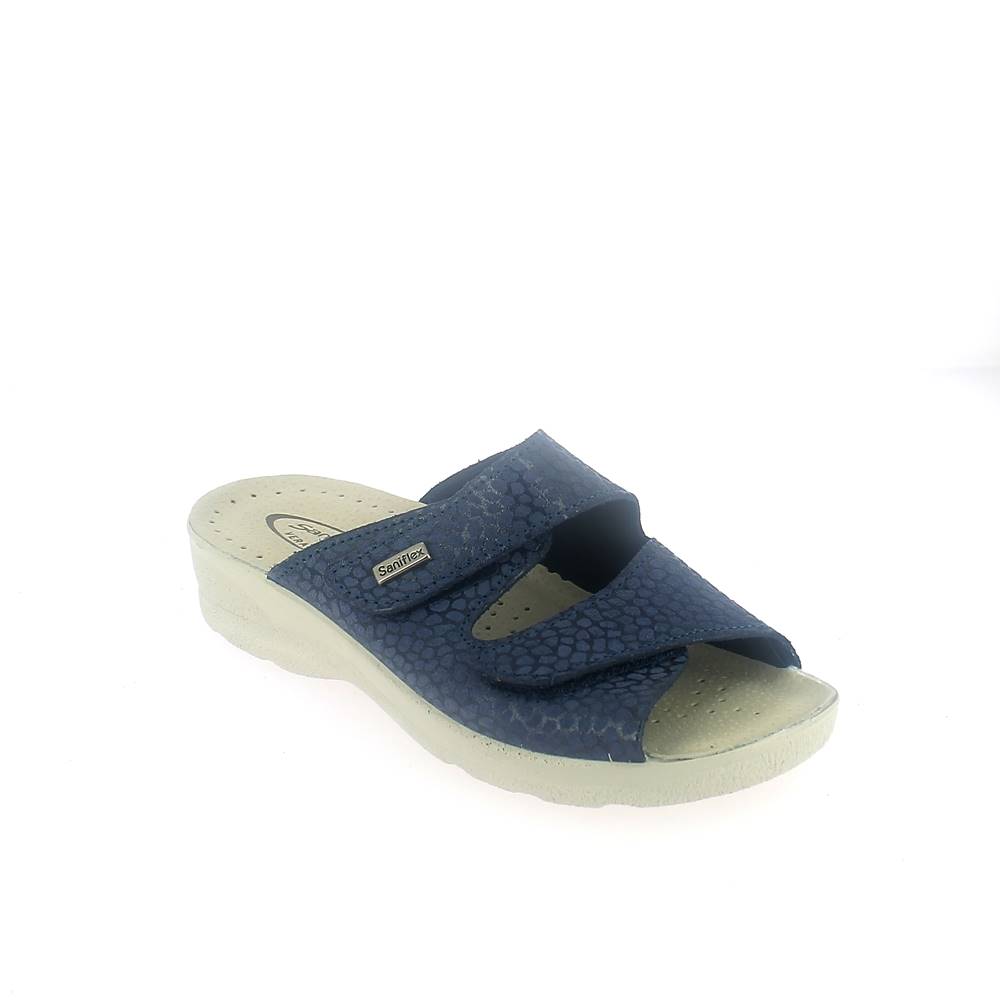 Art. 83234-10 Summer comfort  slipper for women. Upper with velcro fastener. Padded insole. Wide fit