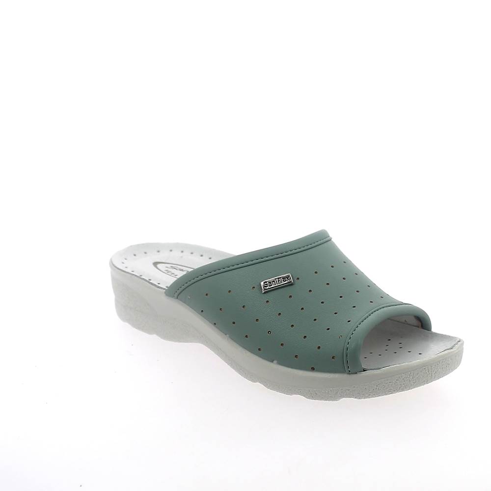 Art. 89872-10.  Comfort open toe medical slipper for woman with STRETCH upper.