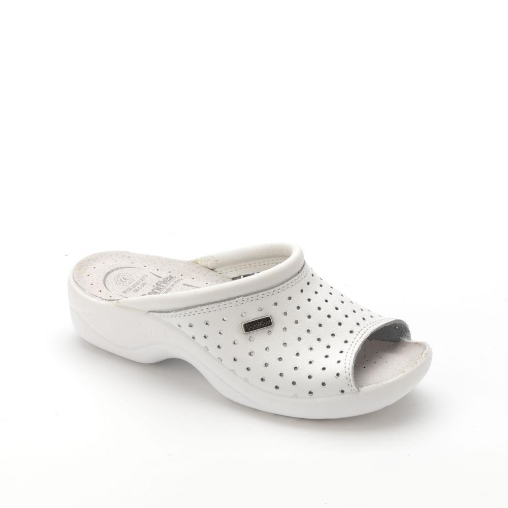 Ciabatta sanitaria Certificata in pelle donna made in Italy Ciabatta sanitaria Certificata in pelle donna made in Italy