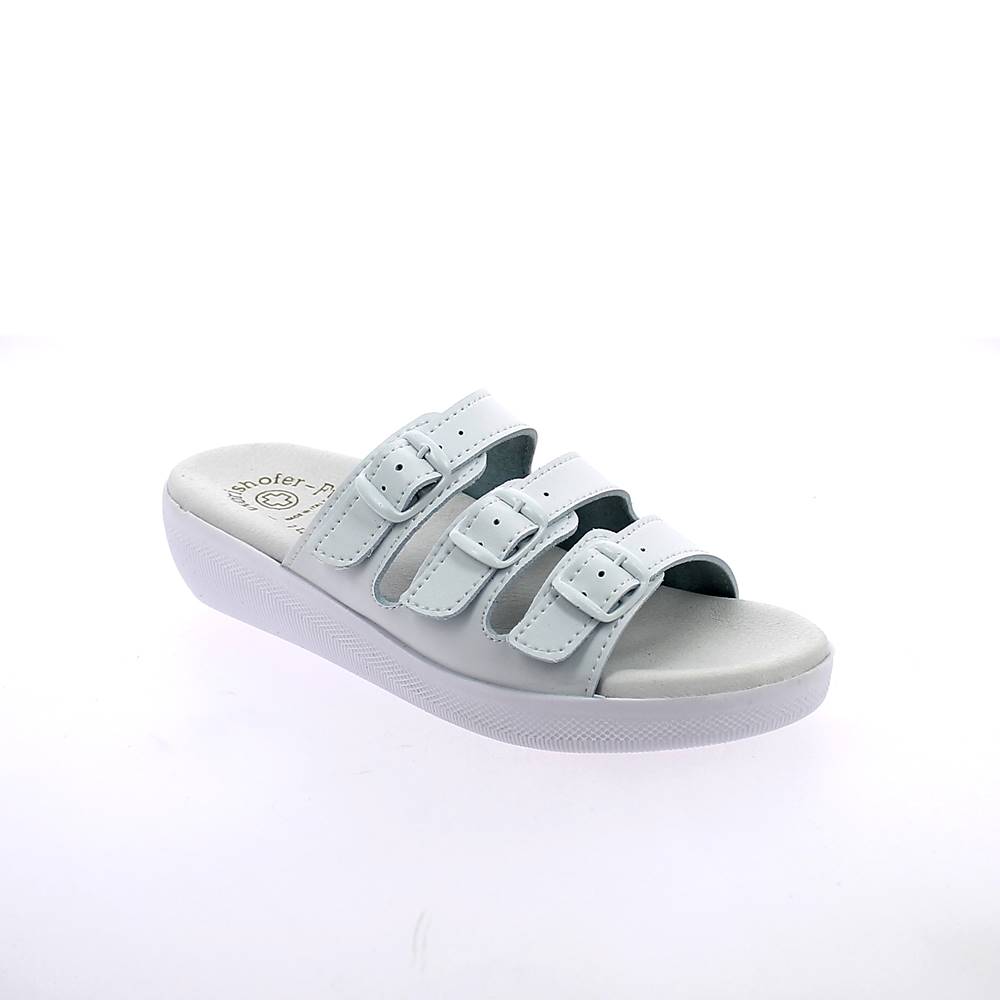 Art. 1331-11 - Ciabatta donna 3 fibbie con fussbett anataomico "Worishofer"