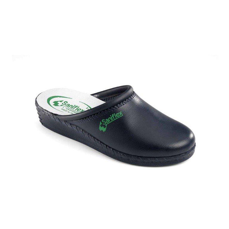 Leather medical slipper for women  made in Italy