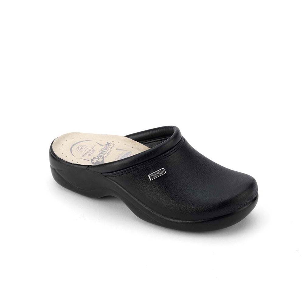 ART. 640-10 Ciabatta sanitaria certificata in pelle da donna