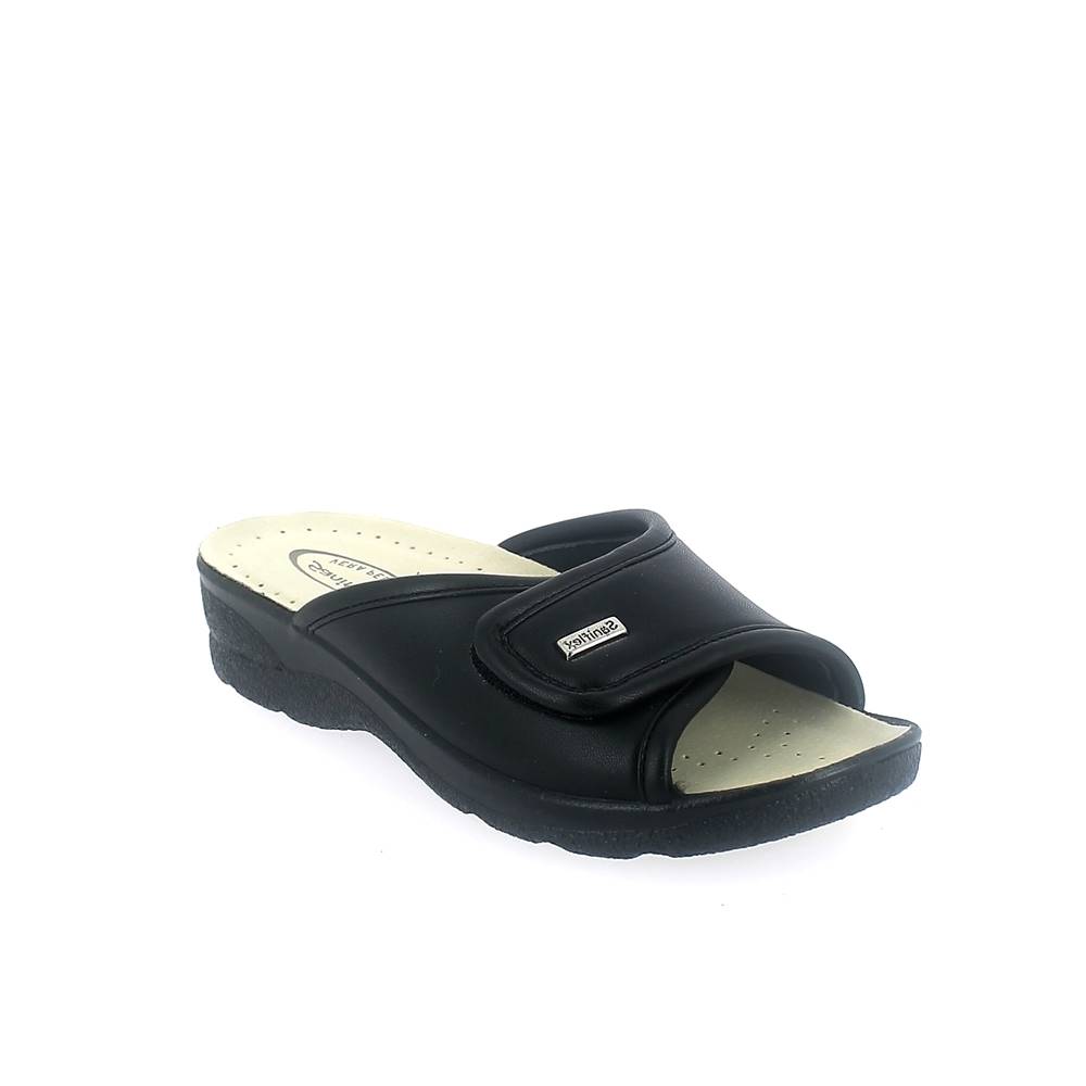 Art. 80850-10. Ciabatta sanitaria donna aperta. Tomaia ELASTICIZZATA. Forma comoda