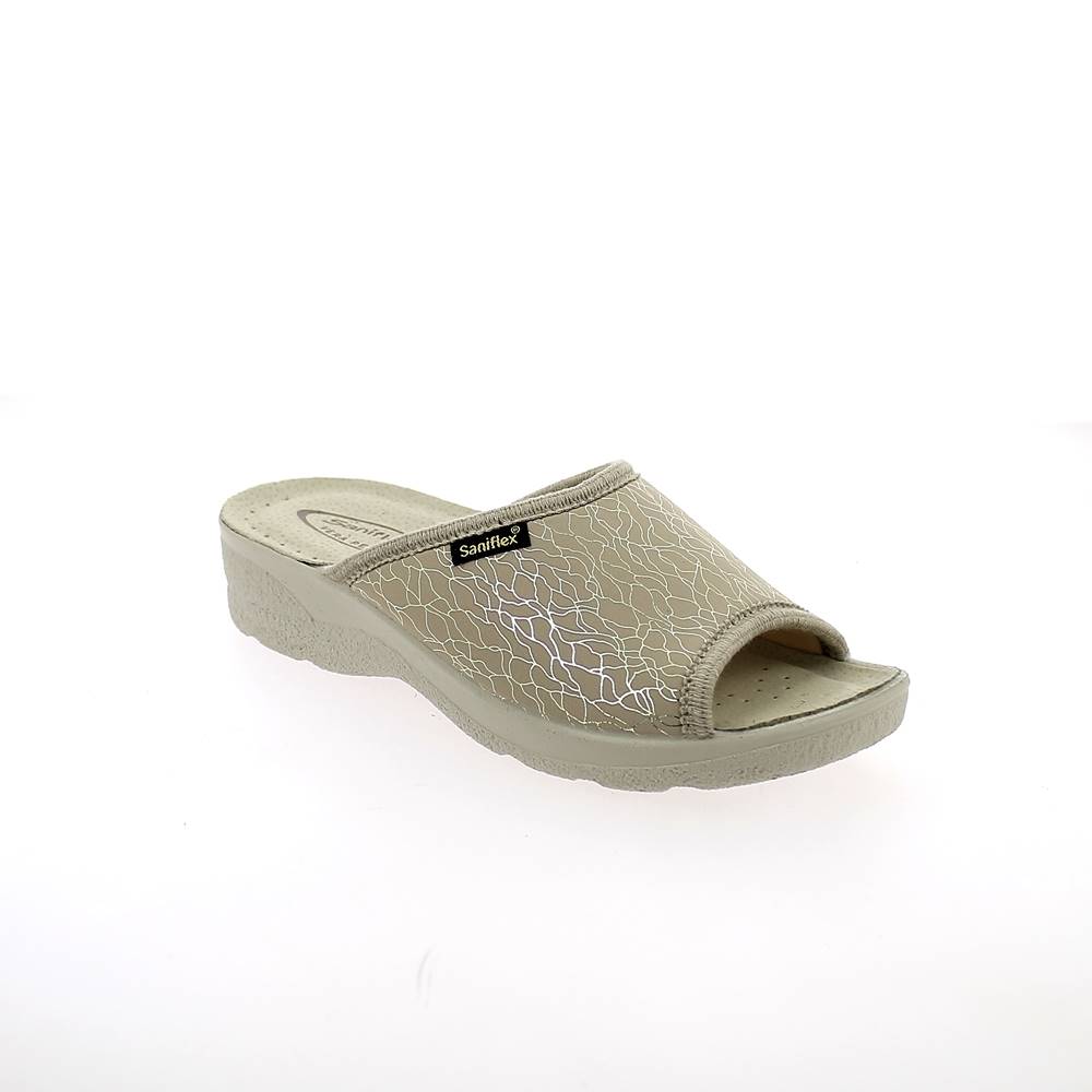 Art. 80919/10 - Ciabatta ELASTICIZZATA estivo donna sottopiede imbottito.