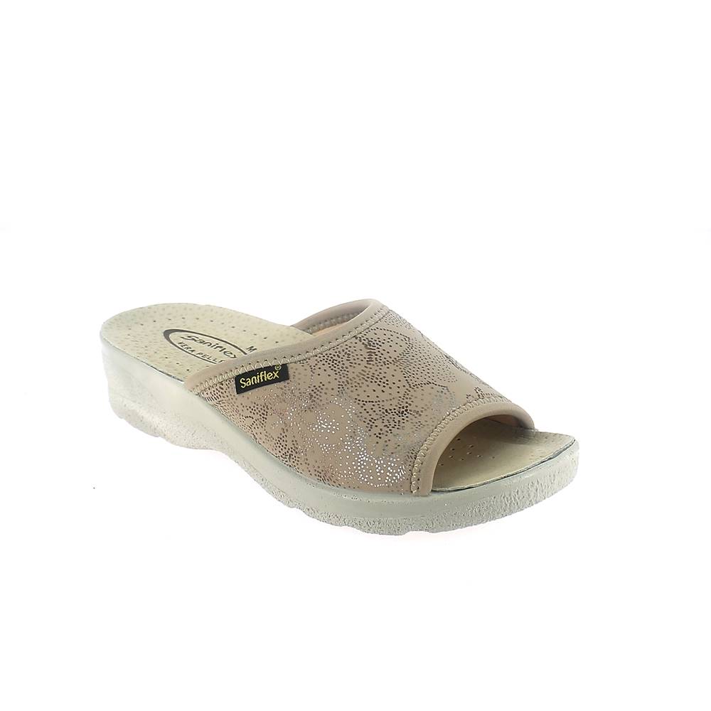Art. 80932-10 Summer comfort  slipper for women with STRETCH upper. Padded insole. Wide fit