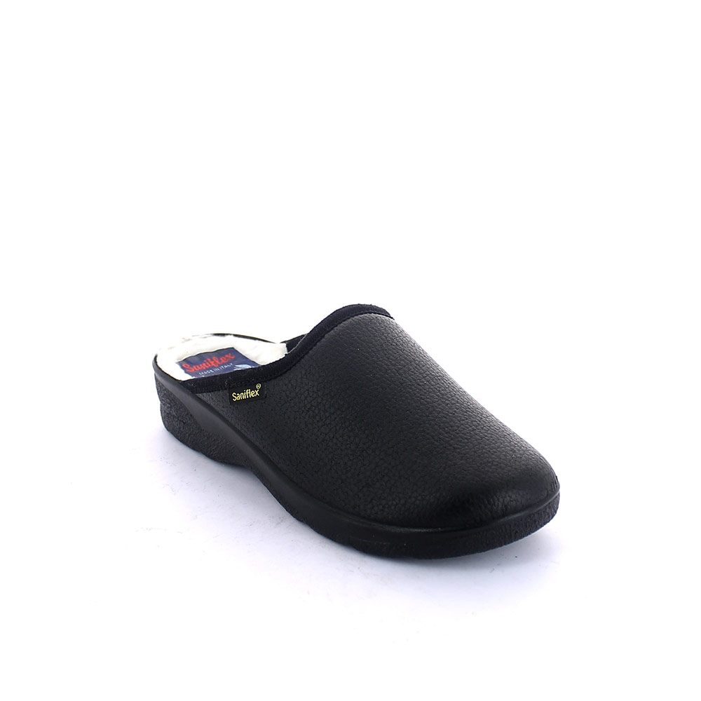Art. 8303/4 - Ciabatta invernale donna con suola iniettata - made in italy