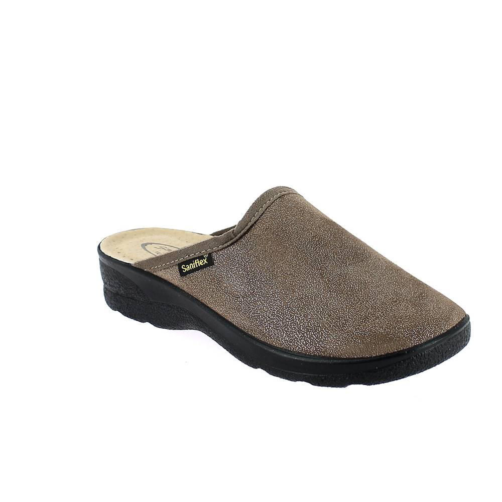 Art. 8305/10 - Linea "Elasticizzata" Ciabatta invernale donna con suola iniettata - made in italy