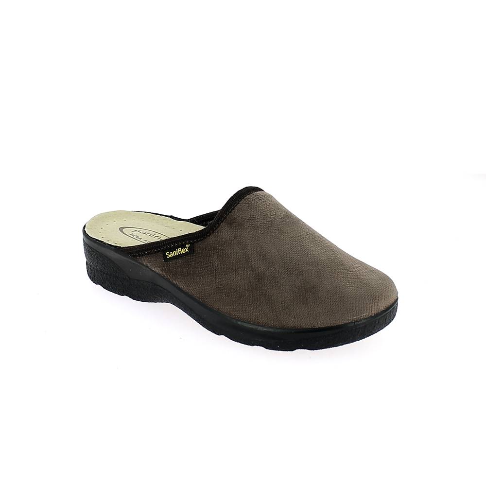 Art. 8306/10 - Ciabatta invernale donna con suola iniettata - made in italy