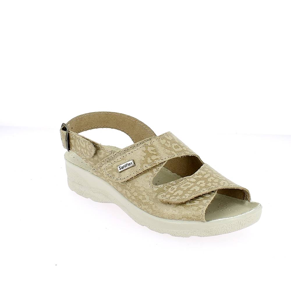 Art. 83062/10 - Sandalo estivo donna sottopiede imbottito