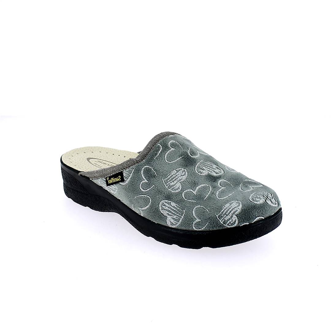 Art. 8308/10 - Ciabatta invernale donna con suola iniettata - made in italy