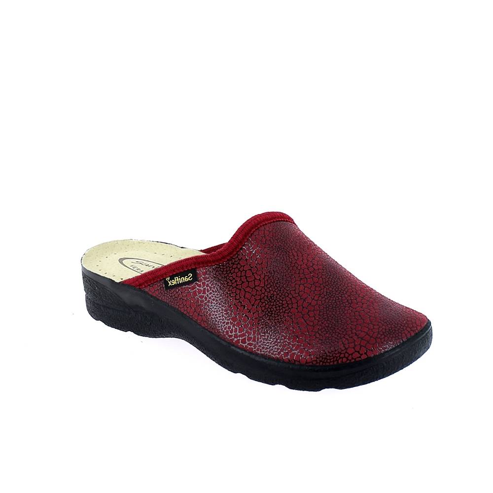 Art. 8322/10 - "Stretch" Line Winter Mule with injected sole for women - made in italy -