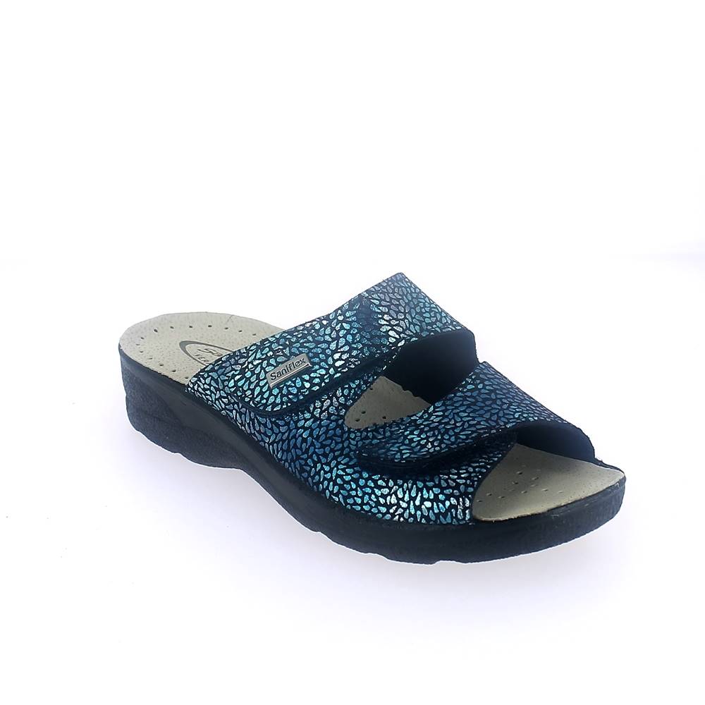 Art. 83235-10 Summer comfort  slipper for women. Upper with velcro fastener. Padded insole. Wide fit