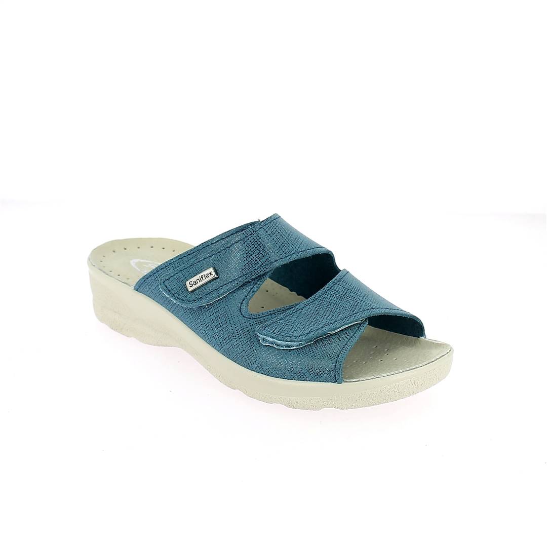 Art. 83245-10 Summer comfort  slipper for women. Upper with velcro fastener. Padded insole. Wide fit