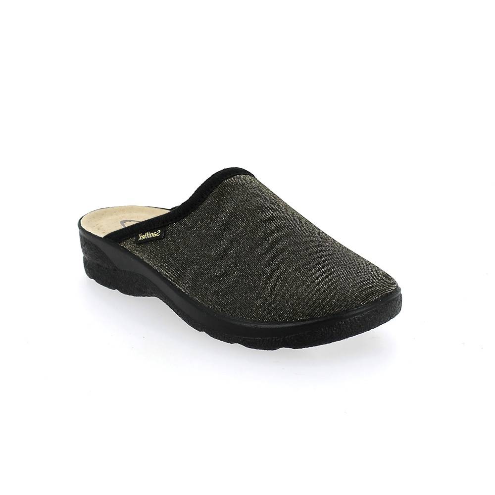 Art. 8327/10 - Linea "Elasticizzata" Ciabatta invernale donna con suola iniettata - made in italy