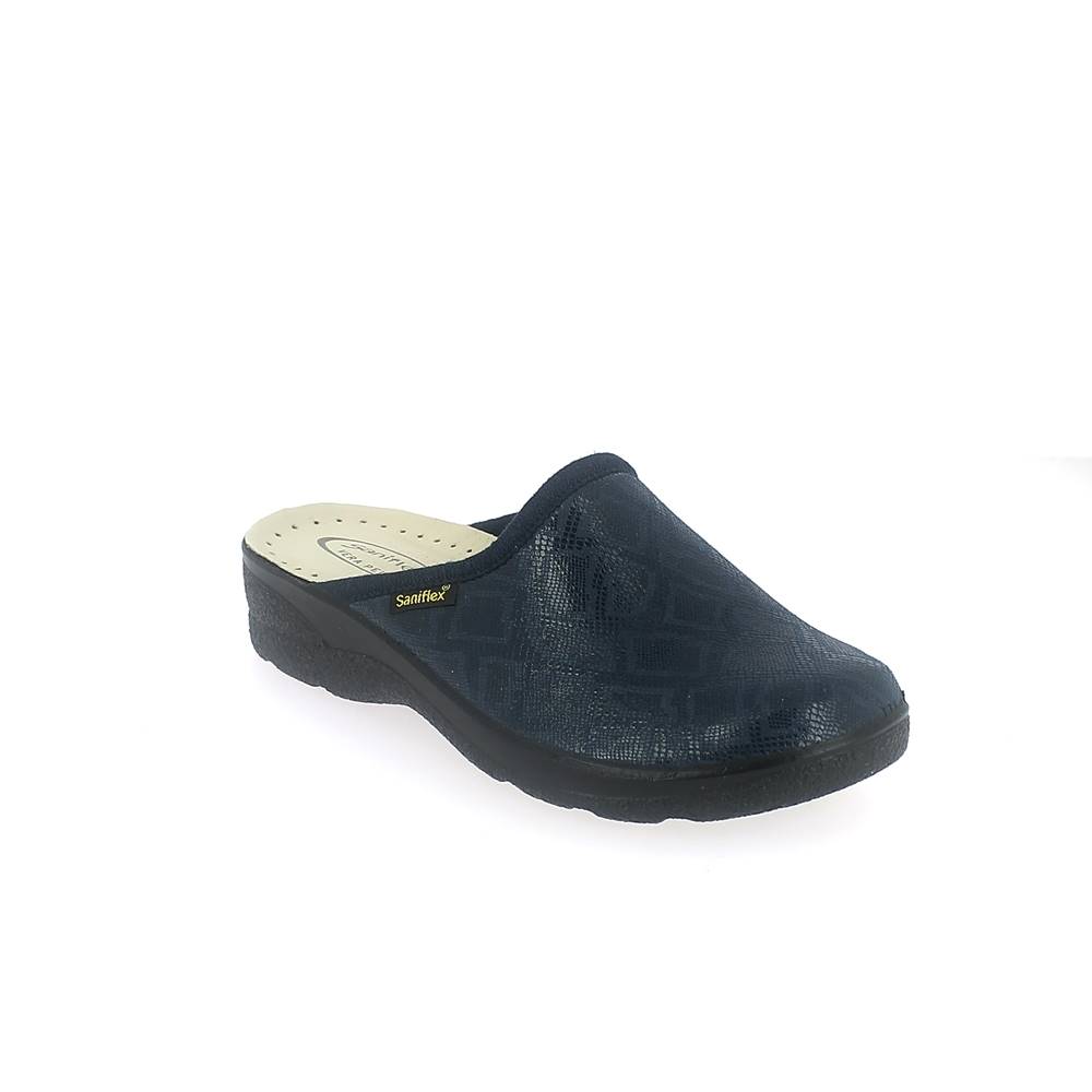 Art. 8328/10 - Linea "Elasticizzata" Ciabatta invernale donna con suola iniettata - made in italy