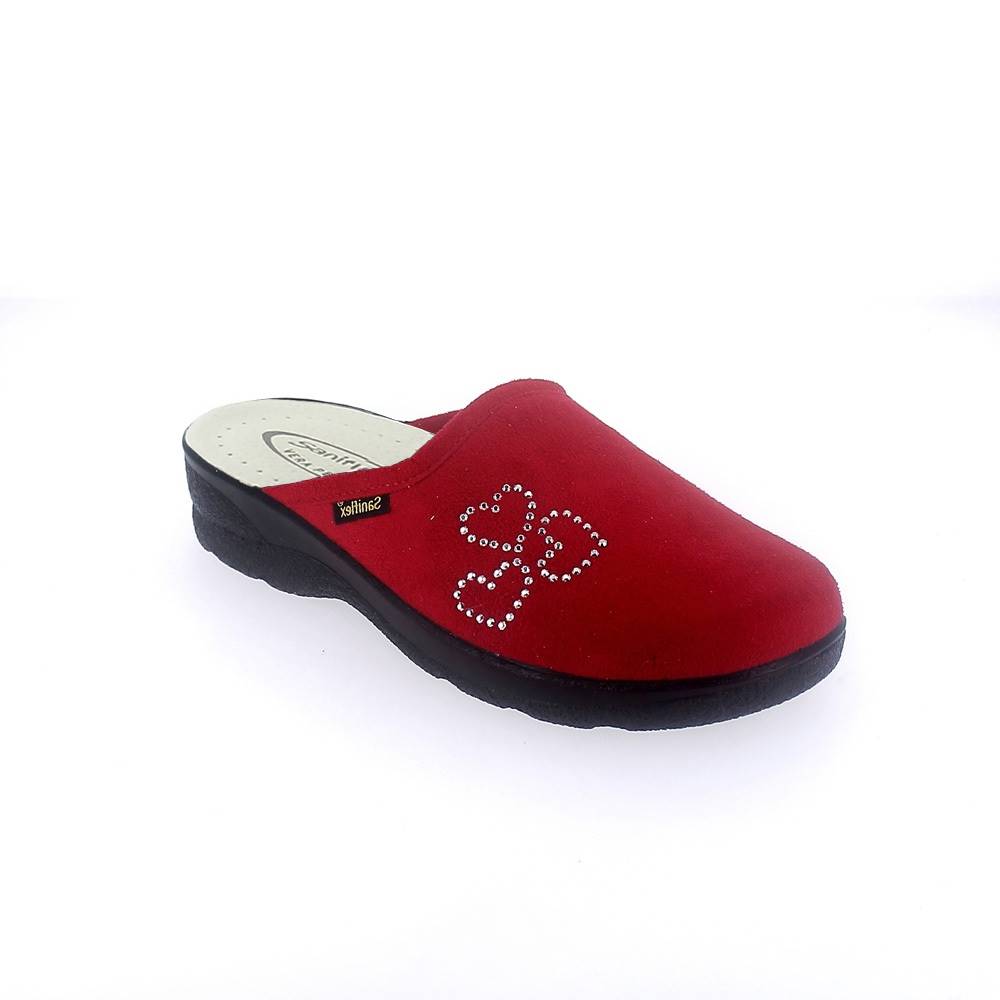 Winter Mule with injected sole for women - made in italy Winter Mule with injected sole for women - made in italy