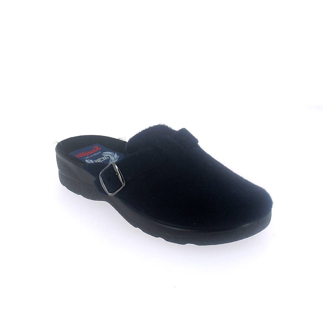 Art. 8504/3 - Ciabatta invernale donna con suola iniettata - made in italy