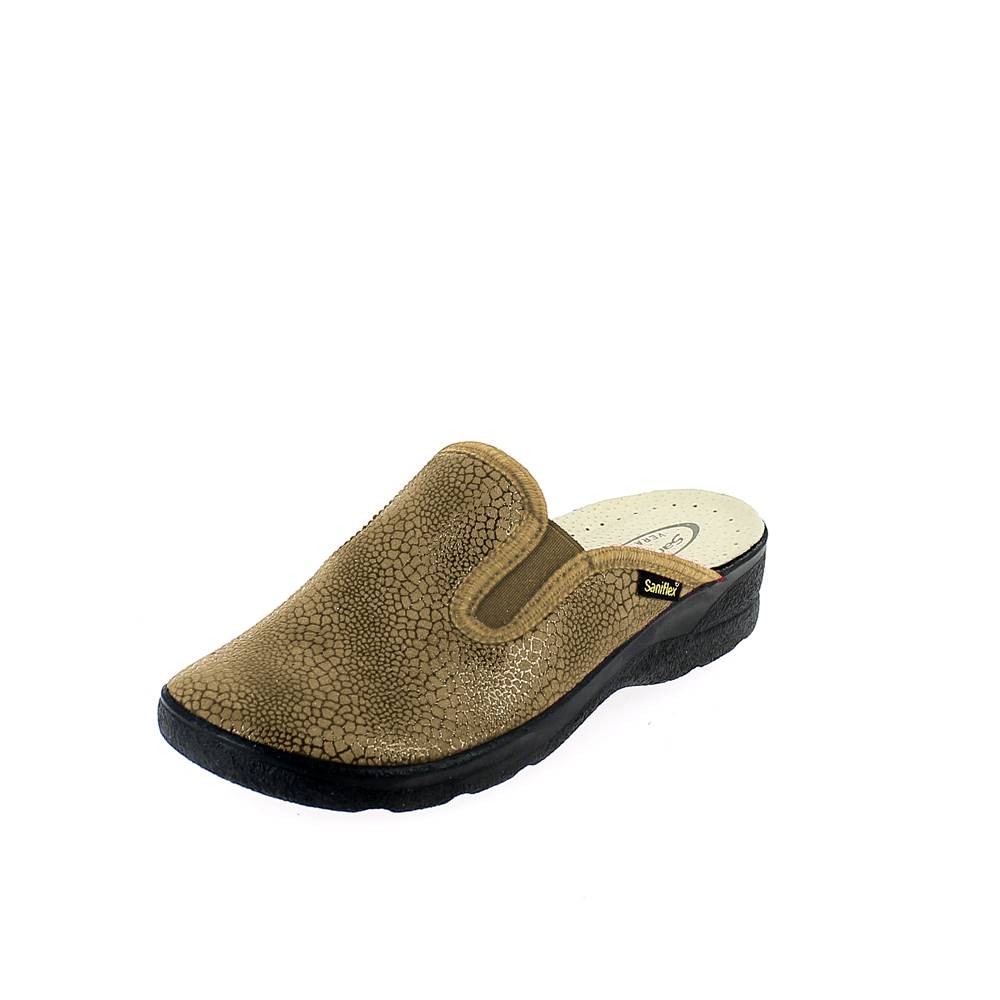 Art. 8622/10 - Linea &quot;Elasticizzata&quot;  Ciabatta invernale donna iniettata. Made in Italy