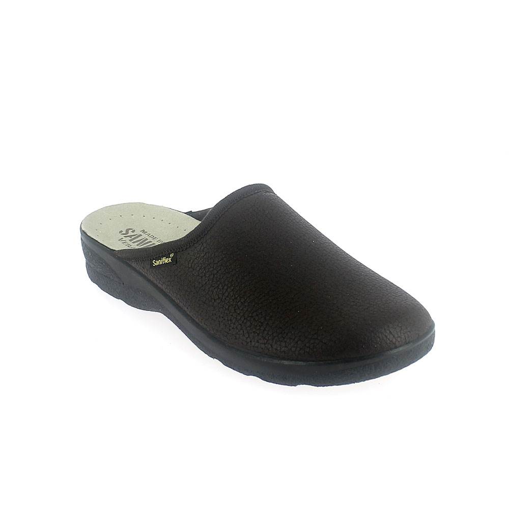 Winter slipper for men with injected outsole. Made in Italy