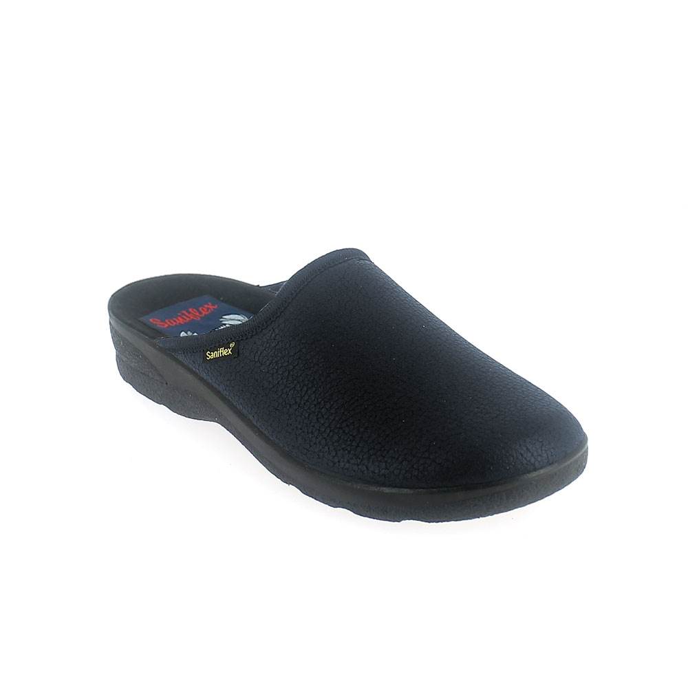 Winter slipper for men with injected outsole. Made in Italy