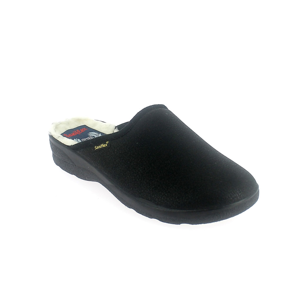 Winter slipper for men with injected outsole. Made in Italy