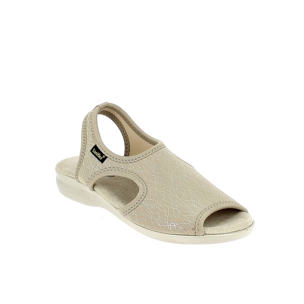 Art. 90119-13. Sandalo estivo donna. Tomaia ELASTICIZZATA. Calzata regolare