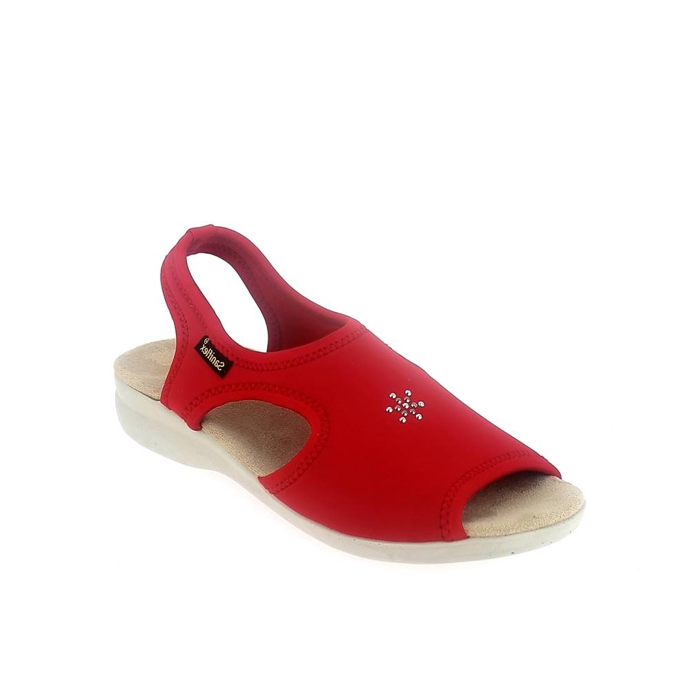 Art. 90142/13 - Summer STRETCH sandal for women with suede padded insole