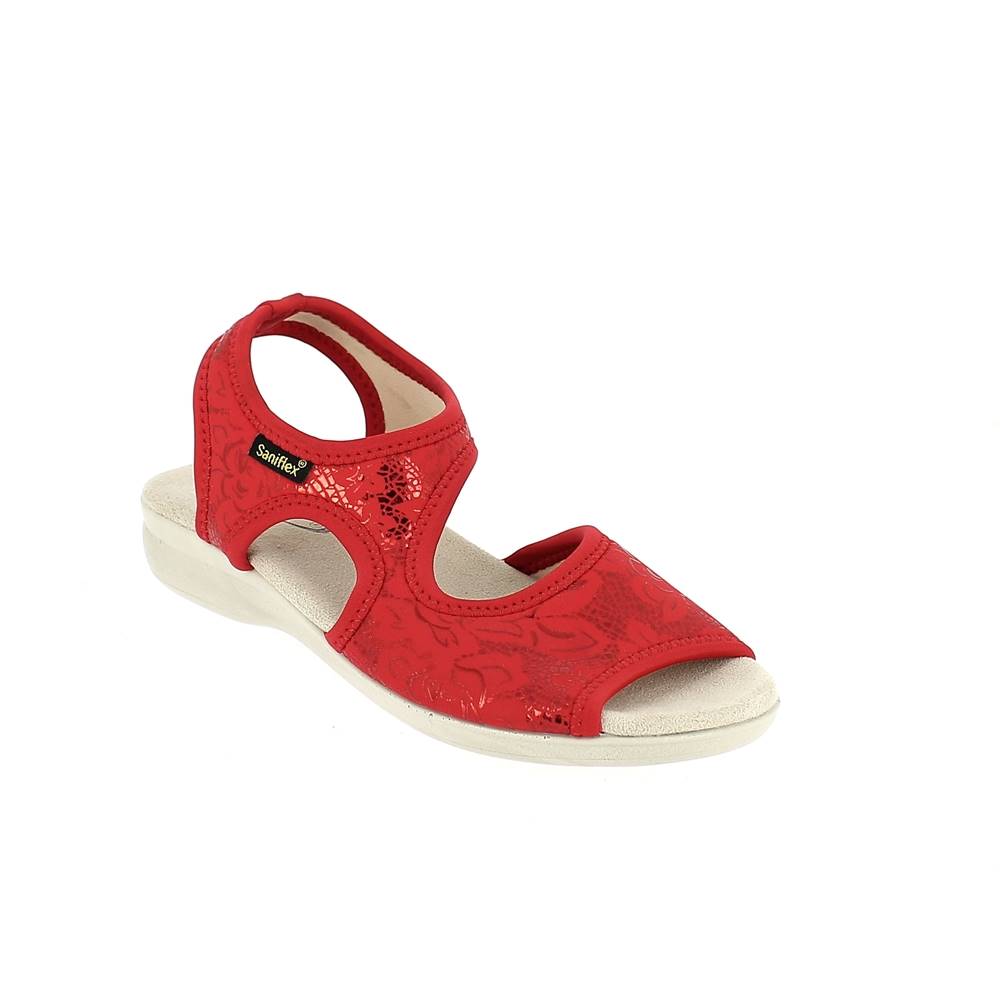 Art. 90517/13 - Sandalo ELASTICIZZATO. Calzatura estiva donna sottopiede imbottito