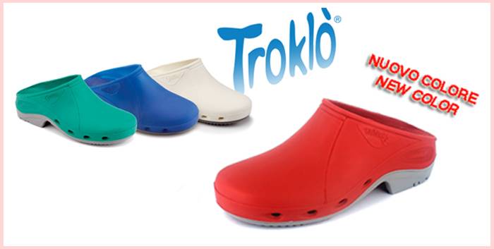 New RED color in the range of Troklò models