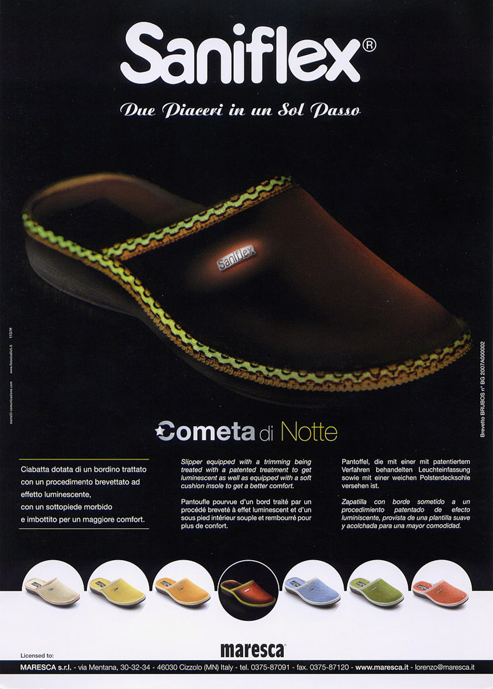 Winter slipper &quot;Cometa&quot; Saniflex