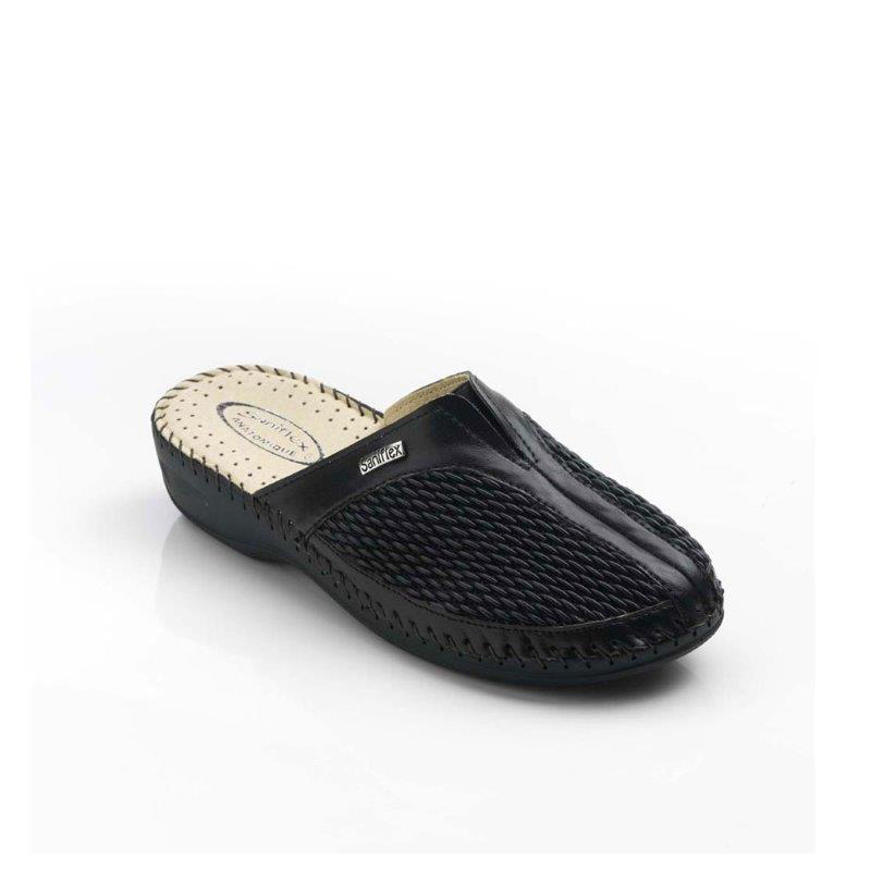 Hand sewn Slipper for women, with Stretch Upper Hand sewn Slipper for women, with Stretch Upper