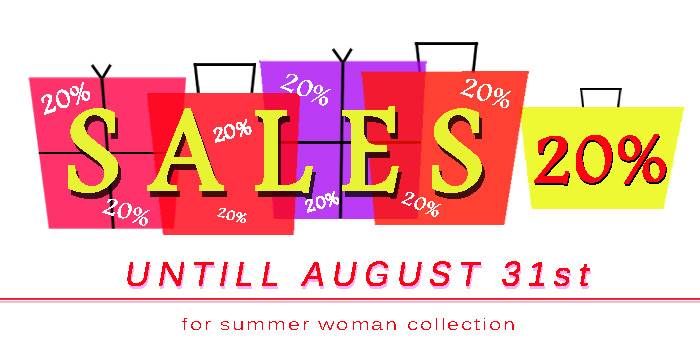 Online summer sales