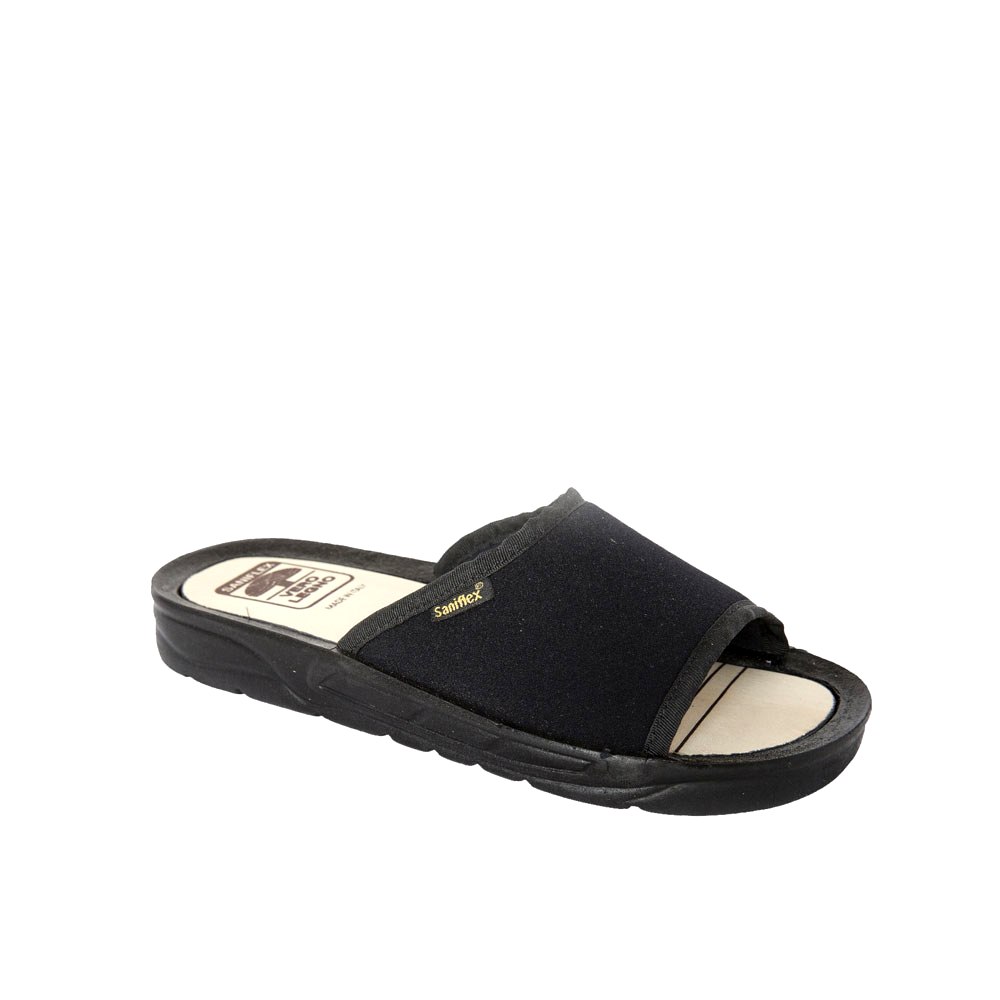 Slippers with wood insole Slippers with wood insole