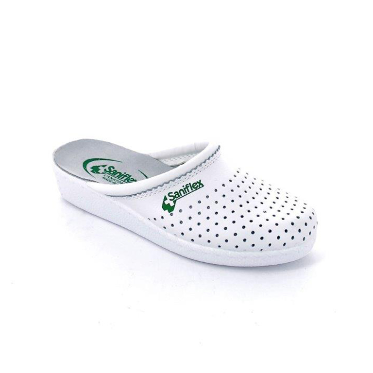 Leather medical slipper for women  made in Italy