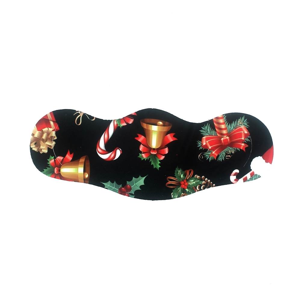 Le Mareschine Christmas edition- Copri mascherina-colore: NERO