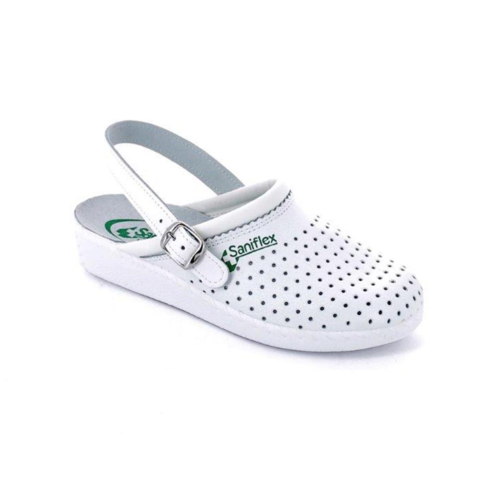 Leather medical slipper for women  made in Italy