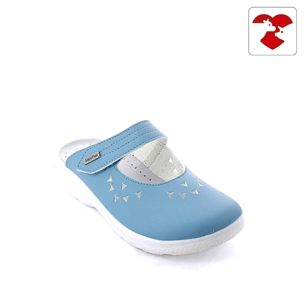Medical slipper for women with padded insole